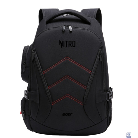 Acer Nitro OBG313 [ZL.BAGEE.00G] черный/красный полиэстер Рюкзак для ноутбука 15.6"
