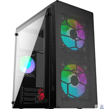 Корпус Bloody BD-CC101 черный без БП mATX 1x80mm 1x92mm 2x120mm 2xUSB2.0 1xUSB3.0 audio