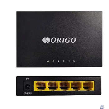 ORIGO OS1205/A1A Неуправляемый коммутатор 5x100Base-TX, корпус металл