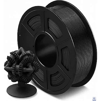 Филамент NVPRINT ASA Black для 3D печати диаметр 1.75мм  длина 330 метров  масса 1 кг