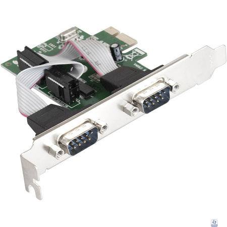 Exegate EX283706RUS Контроллер EXE-307 PCI-E, 2*COM port (OEM)