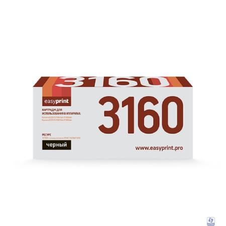 EasyPrint TK-3160 Тонер-картридж (LK-3160) для Kyocera P3045dn/P3050dn/P3055dn/P3060dn (12500 стр.) с чипом