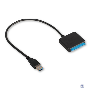 Cablexpert Адаптер USB3.2 Gen1 на SATA 2.5"/3.5" HDD/SSD, питание 12V/2A, Sata3, 5 Гбит/с, пакет (A-USB3-SATA3-3.5)