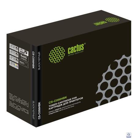 Картридж лазерный Cactus CS-C056HBK черный (21000стр.) для Canon imageCLASS LBP320 Series/540 Series