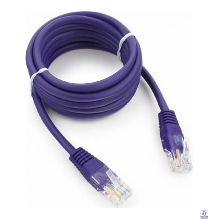 Cablexpert PP12-2M/V Патч-корд UTP кат.5e, 2м, литой, многожильный (фиолетовый)