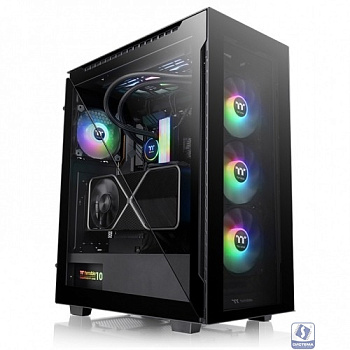 Корпус Thermaltake Divider 500 TG черный без БП ATX 3x120mm 3x140mm 2xUSB3.0 audio bott PSU [CA-1T4-00M1WN-01]