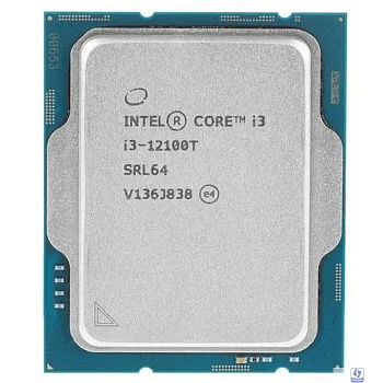CPU Intel Core i3-12100T CM8071504651106 Alder Lake 4C/8T 2.2-4.1GHz (LGA1700, L3 12MB, 7nm, UHD graphics 730 1.4GHz, TDP 69W) OEM