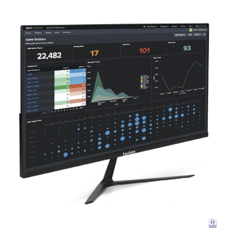 LCD ExeGate 27" EZ2700 ProSmart (IPS 1920x1080 75Hz 5ms 16:9 250cd 1000:1 178/178 D-Sub HDMI Flicker-free VESA} [EX299035RUS]