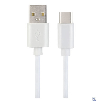 PERFEO Кабель USB2.0 A вилка - USB Type-C вилка, белый, длина 1 м., бокс (U4704)