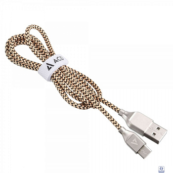 Кабели USB ACD USB кабель ACD-Titan Type-C ; USB-A Нейлон, 1м, желто-черный (ACD-U927-C2Y) (550922)