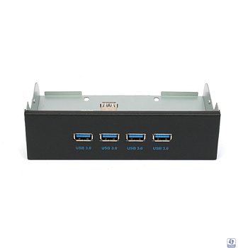 Gembird Планка USB 3.0 на переднюю панель 5.25", 4 порта USB (FP5.25-USB3-4A)