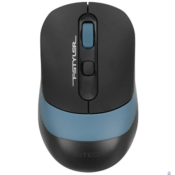 Мышь A4Tech Fstyler FB10C черный/синий оптическая (2400dpi) беспроводная BT/Radio USB (4but)