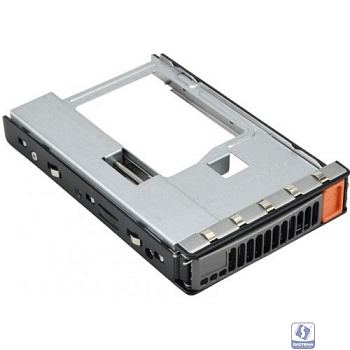 MCP-220-00140-0B 2.5" HDD Tray in 8th Generation 3.5" Hot Swap tray, Orange tab