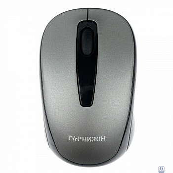 Гарнизон Мышь беспров. GMW-450-1, чип X4, серый, 1000 DPI, 2 кн.+ колесо-кнопка