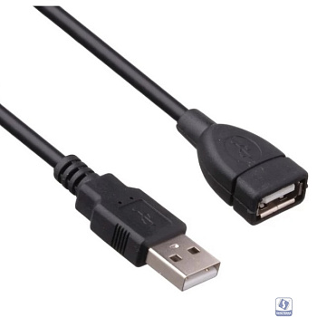 Exegate EX294741RUS Удлинитель USB 2.0 ExeGate EX-CC-USB2-AMAF-0.75 (Am/Af, 0,75м)