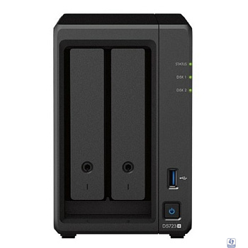 Synology DS723+ СХД настольное исполнение 2BAY NO HDD вилка UK/HK 3-pin