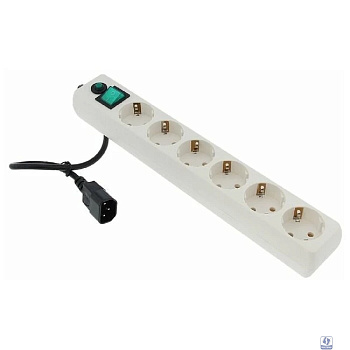 Гарнизон Сетевой фильтр EHW-0 0,5 м 6 розеток белый для UPS
