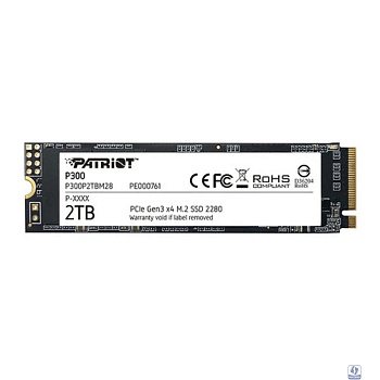 Накопитель SSD Patriot PCI-E x4 2Tb P300P2TBM28 P300 M.2 2280