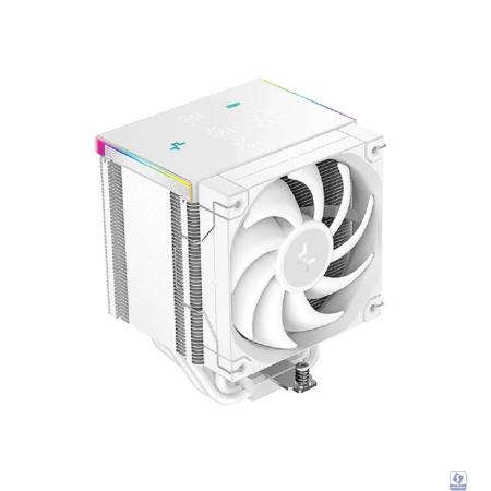 Cooler Deepcool AK500 Digital Pro Soc-AM5/AM4/1200/1700/1851 белый 4-pin 25dB Al+Cu LCD 240W 1346gr Ret (R-AK500-WHAPMN-G)