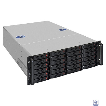 Exegate EX293276RUS Серверный корпус ExeGate Pro 4U660-HS24 <RM 19", высота 4U, глубина 660, БП 900RADS, 24xHotSwap, USB>