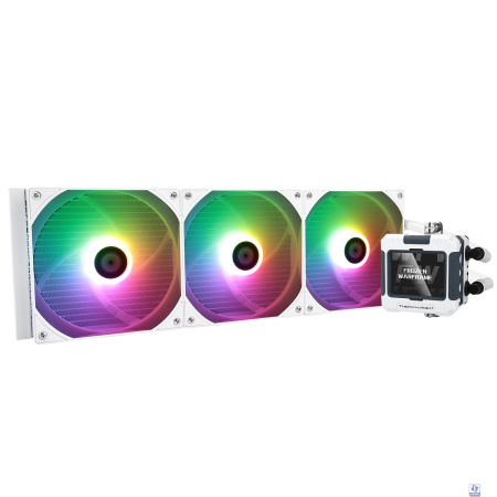 Thermalright Система водяного охлаждения Frozen Warframe 420 White ARGB / 3x140mm ARGB PWM Fans / TRFW420AW
