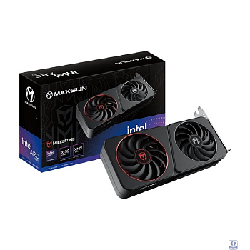 Видеокарта MAXSUN Intel Arc B580 Milestone 12G DDR6, 192bit, 3* DP/HDMI, 2 FAN RTL