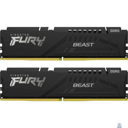 Kingston DDR5 DIMM 16GB 6000MT/s CL30 (Kit of 2) FURY Beast Black EXPO KF560C30BBEK2-16