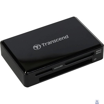 Внешний картридер Считыватель карты памяти Transcend USB 3.0 Transcend All-in-1 Multi Card Reader, Black [TS-RDF8K2]