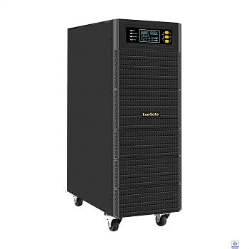 Exegate EX296951RUS ИБП On-line ExeGate PowerExpert TL-575-6kVA.192V.LCD.AVR.T.USB.RS232.SNMP <6000VA/6000W, On-Line, PF=1, LCD, клеммы, RS232, USB, SNMP-slot, встроенные батареи 12V 7.2Ah - 16шт, воз