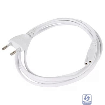 Кабель для аудио-видео техники IEC-320-C7, 2-pin 1,8m ,черный, iOpen<ACE023-W-1.8M>