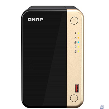 Сетевое хранилище NAS Qnap Original TS-264-8G 2-bay настольный Celeron N5095