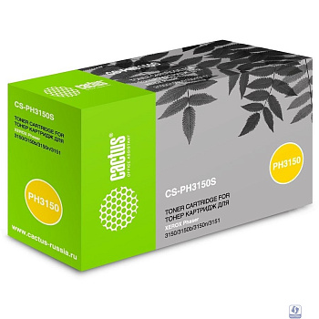Картридж лазерный Cactus CS-PH3150S 109R00746 черный (3500стр.) для Xerox Phaser 3150/3150b/3150n/3151