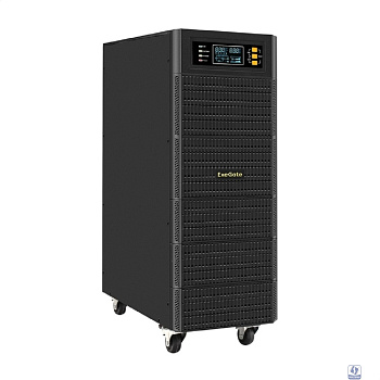 Exegate EX296953RUS ИБП On-line ExeGate PowerExpert TL-575-10kVA.192V.LCD.AVR.T.USB.RS232.SNMP <10000VA/10000W, On-Line, PF=1, LCD, клеммы, RS232, USB, SNMP-slot, встроенные батареи 12V 7.2Ah - 16шт, 
