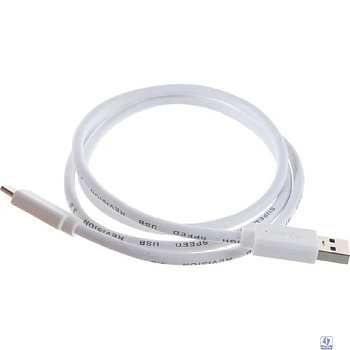 Bion Кабель USB 3.0 - USB Type-C (AM/CM), 5 Гбит/с, 3А (36W) 1 м, белый [BXP-CCP-USB3-AMCM-1M-W]