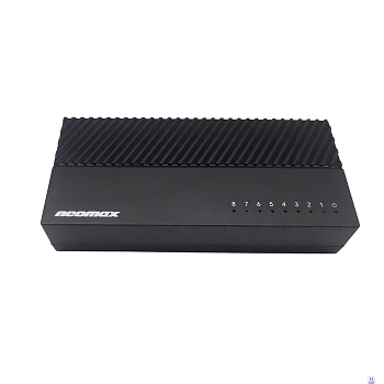 NEOMAX неуправляемый коммутатор NMS-108P-100-P, 8 портов 100 Mbps, пластик