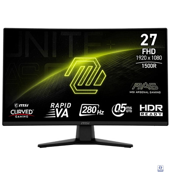 MSI MAG 27" 274CXF черный  [9S6-3CE31T-012]