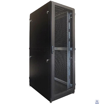 ЦМО Шкаф серверный напольный 36U (600 x 1000) дверь перфорированная 2 шт., чёрный, ШТК-М-36.6.10-44АА-9005