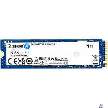 Kingston SSD NV3, 1000GB, M.2(22x80mm), NVMe, PCIe 4.0 x4, 3D TLC SNV3S/1000G