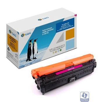 Картридж лазерный G&G GG-CE273A пурпурный (15000стр.) для HP LJ Ent CP5525