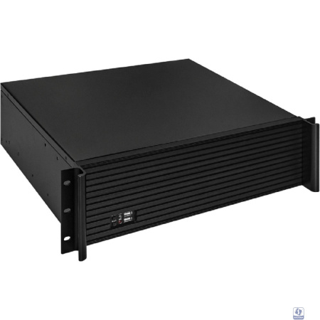 Exegate EX300006RUS Серверный корпус ExeGate Pro 3U390-11 <RM 19", высота 3U, глубина 390, БП 1100PAS, USB>