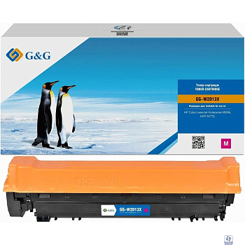 Картридж лазерный G&G GG-W2013X W2013X(659X) пурпурный (29000стр.) для HP CLJ Ent M856/MFP M776