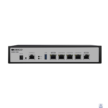 ORIGO OWC100/A1A Контроллер точек доступа Wi-Fi, до 128 ТД, 1x1000Base-T WAN, 1x1000Base-T LAN, 3x1000Base-T LAN/WAN, USB 3.0, RJ45 Console