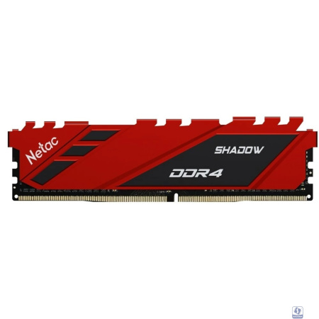 Netac Shadow Red DIMM DDR4 8Gb PC28800 3600Mhz  с радиатором (NTSDD4P36SP-08R)