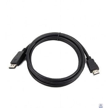 Bion Кабель DisplayPort - HDMI, 20M/19M, однонаправленный конвертор сигнала с DisplayPort в HDMI, 3 м, черный [BXP-CC-DP-HDMI-030]