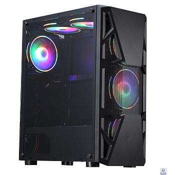 Корпус Formula CL-3303B RGB черный без БП ATX 6x120mm 2xUSB2.0 1xUSB3.0 audio bott PSU