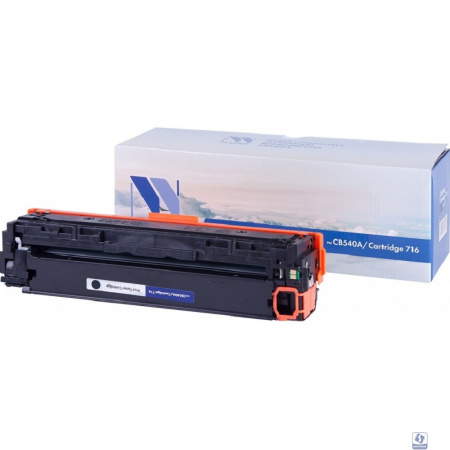 NVPrint CB540A/CRG716 Картридж для принтеров Color LaserJet CP1215/1515/CM1518 (2200k) чёрный
