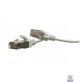 PC-LPT-SFTP-RJ45-RJ45-C6-2M-LSZH-WH Патч-корд S/FTP, экранированный, категория 6 (100% Fluke Component Tested), 28AWG, LSZH, 2м, белый 