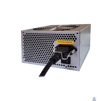 Exegate ES261569RUS-S Блок питания Special UNS500, ATX, SC, 12cm fan, 24p+4p, 6/8p PCI-E, 3*SATA, 2*IDE, FDD + кабель 220V с защитой от выдергивания, 278164