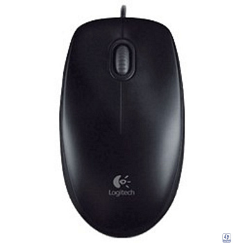 910-003357/910-006605 Мышь Logitech B100 Black USB OEM