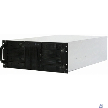 Procase RE411-D11H0-F3E-65-F (Корпус 4U server case,11x5.25+0HDD,черный,без блока питания,глубина 650мм,MB EATX 12"x13", панель вентиляторов 3*120x38 PWM + 2*80x25 PWM)